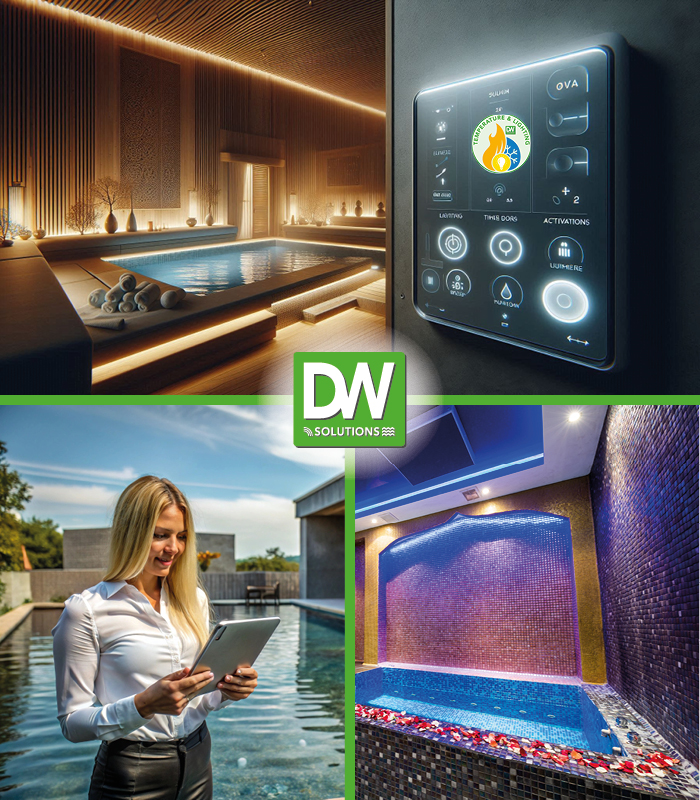 Immagine del sistema DW Temperature & Lighting per piscine e centri wellness